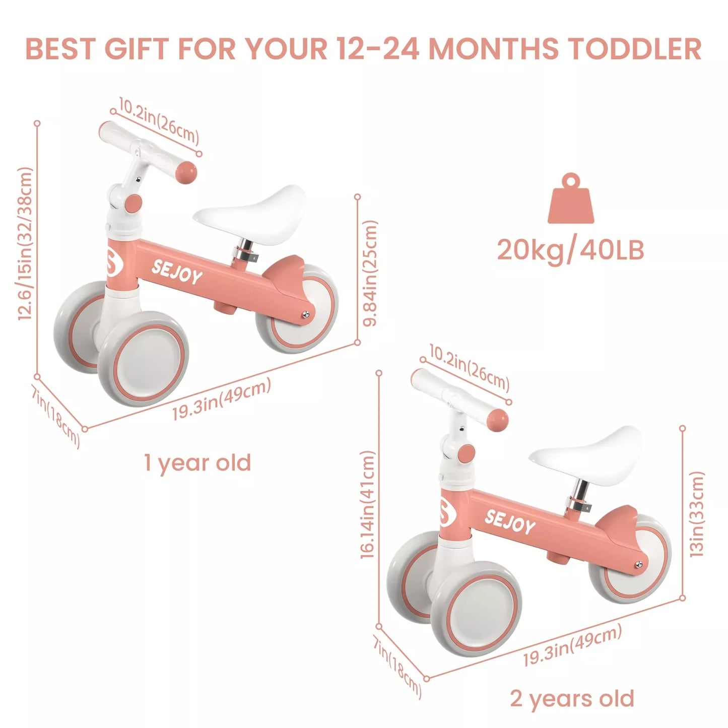 Toddler Balance Bike Bunnito