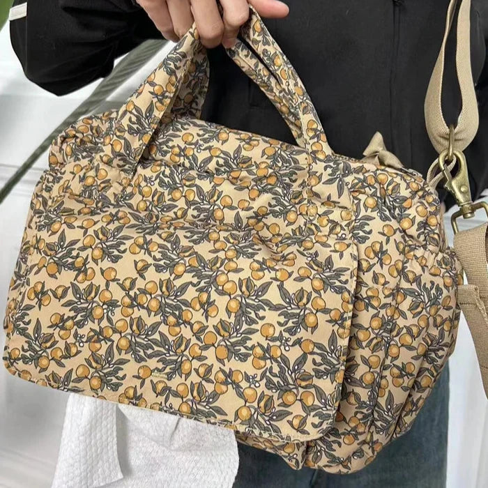 Floral Space Diaper Bag Bunnito