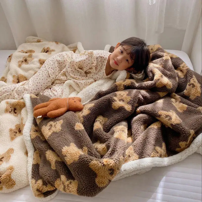 Teddy Bear Blanket Bunnito