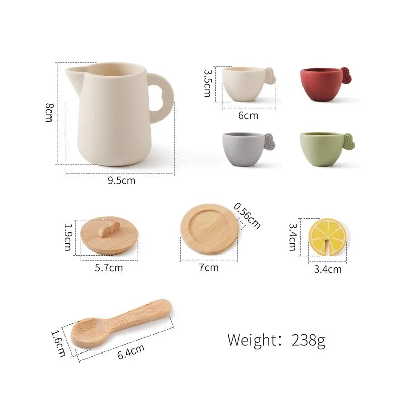 Baby Montessori Tea Set Bunnito