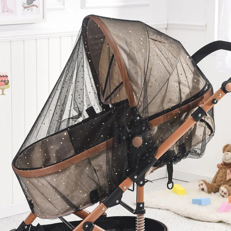 Universal Pram Net Baby Sunshades Mosquito Net Buggys Insect Net Fly Net Protection Cover for Stroller Pushchair Bunnito