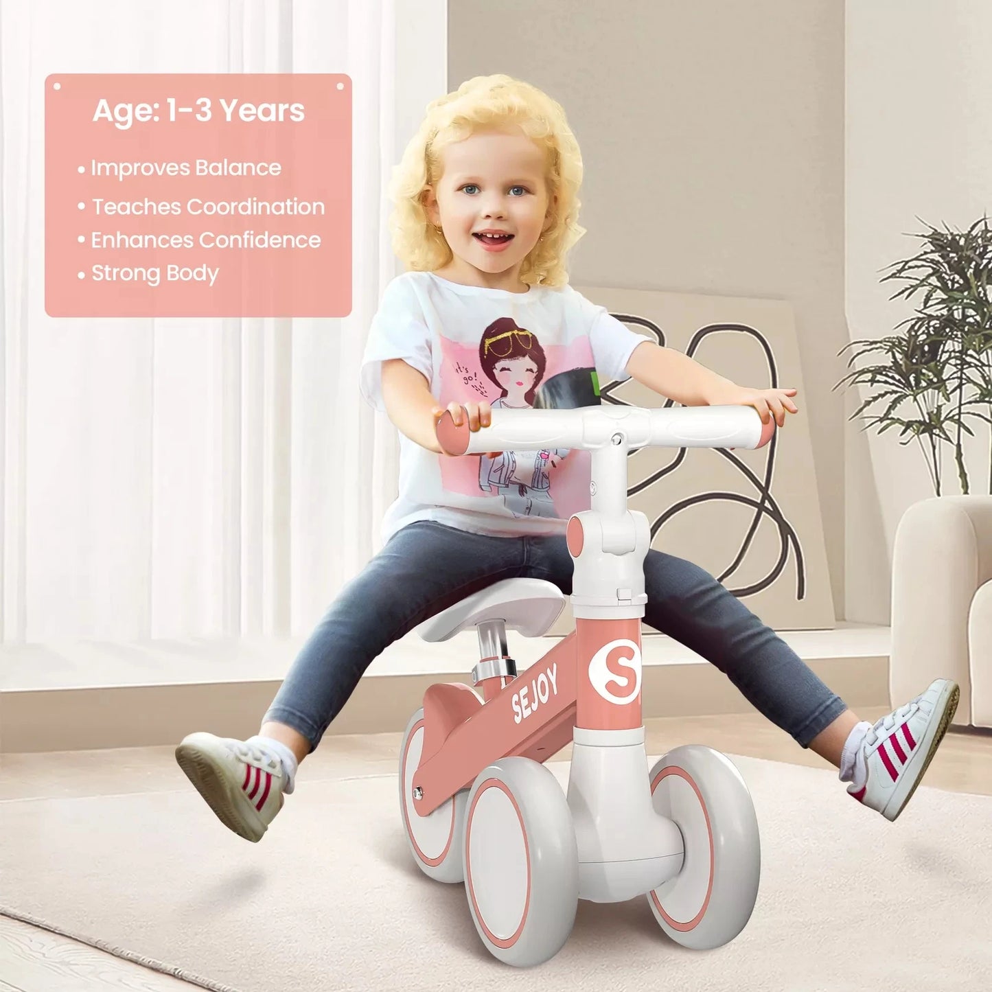 Toddler Balance Bike Bunnito