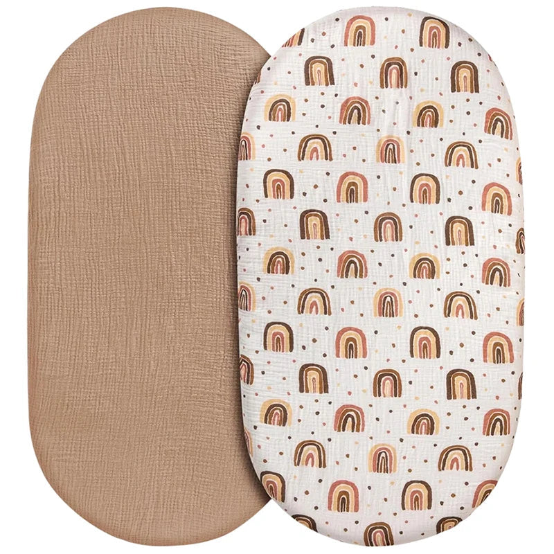 2-Pack Muslin Baby Nest Cover Bunnito