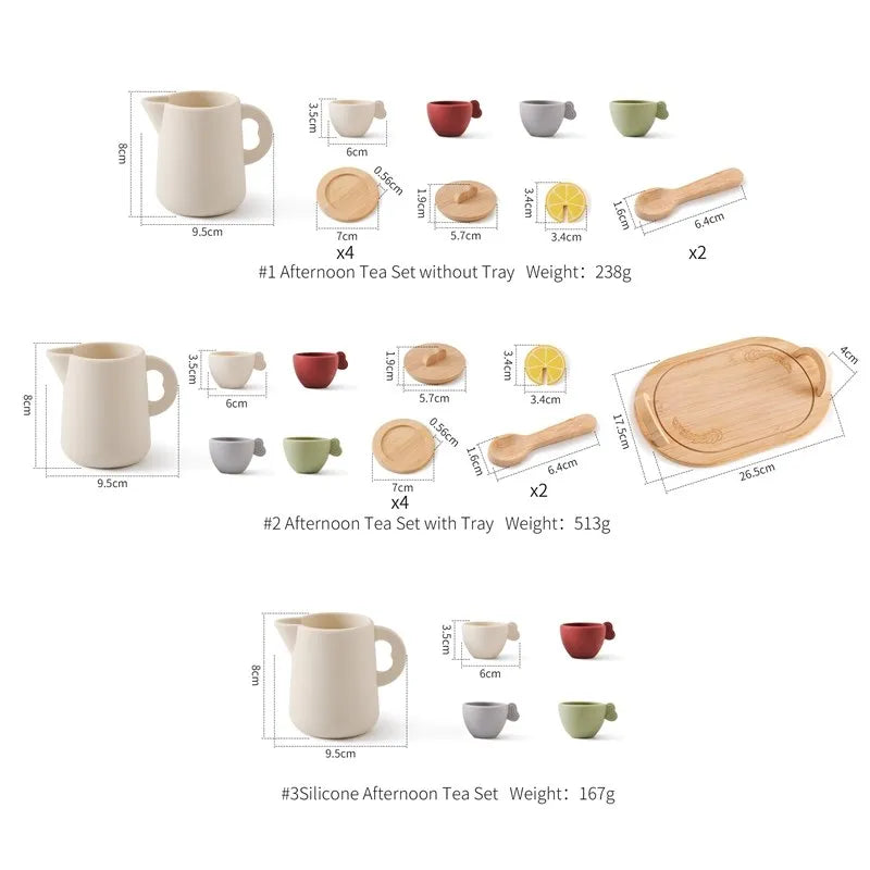 Baby Montessori Tea Set Bunnito