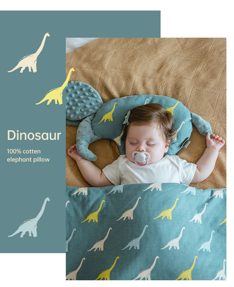 Baby Bliss Elephant Pillow Bunnito