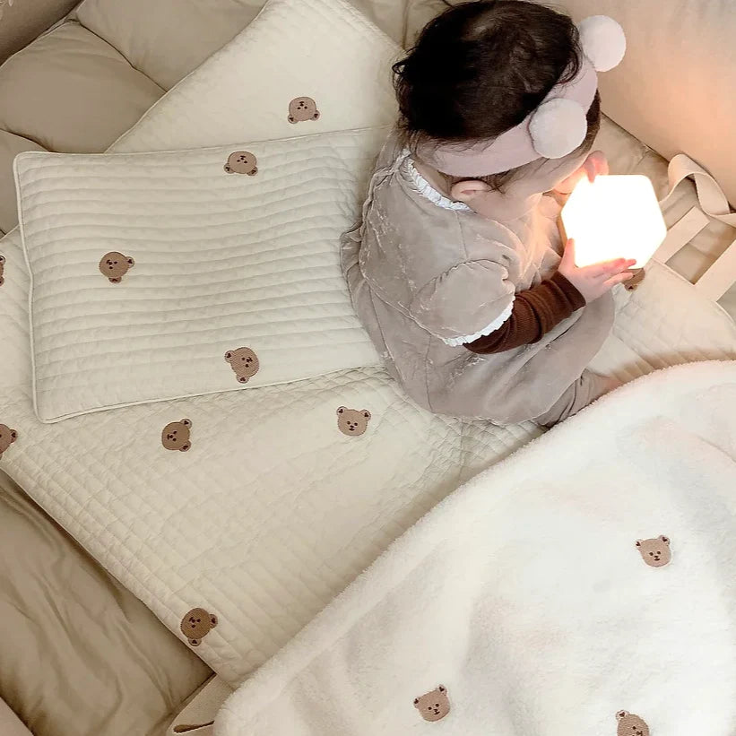 Quilted Nap bed- Tulip Bunnito