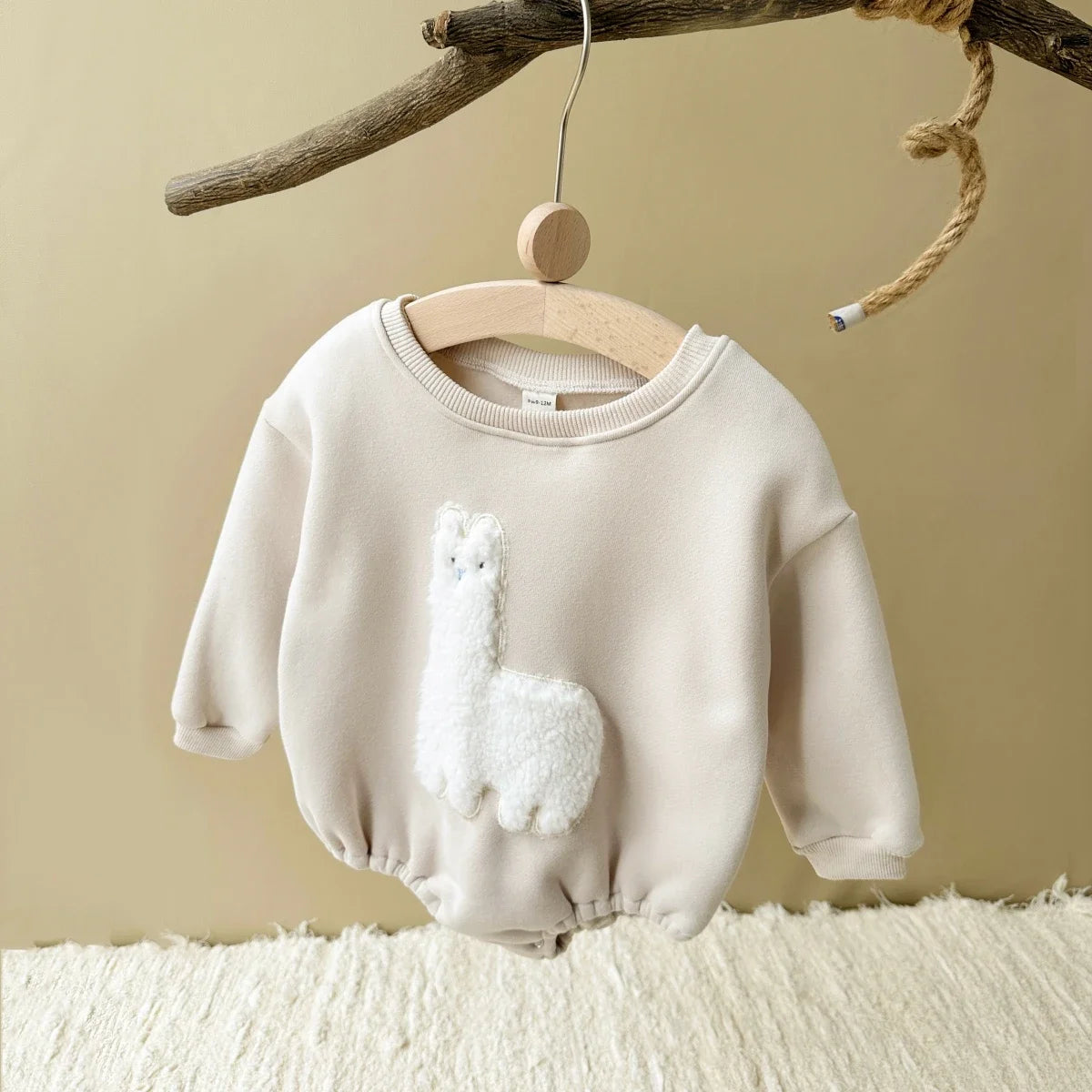 Fluffy Drama Lama bodysuit Bunnito
