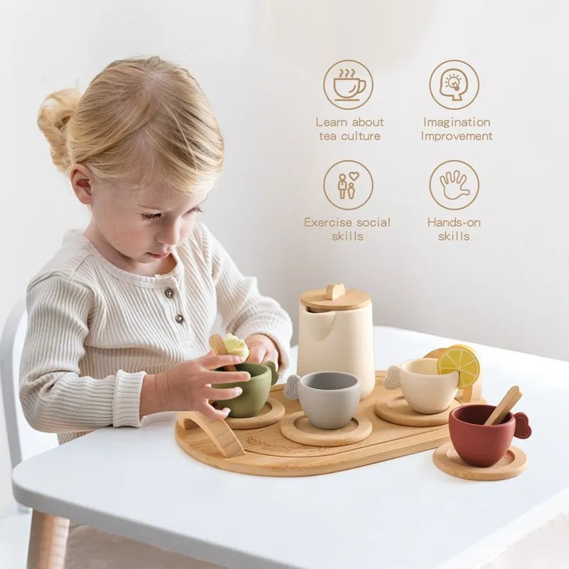Baby Montessori Tea Set Bunnito