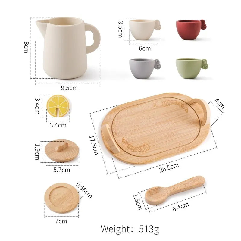 Baby Montessori Tea Set Bunnito