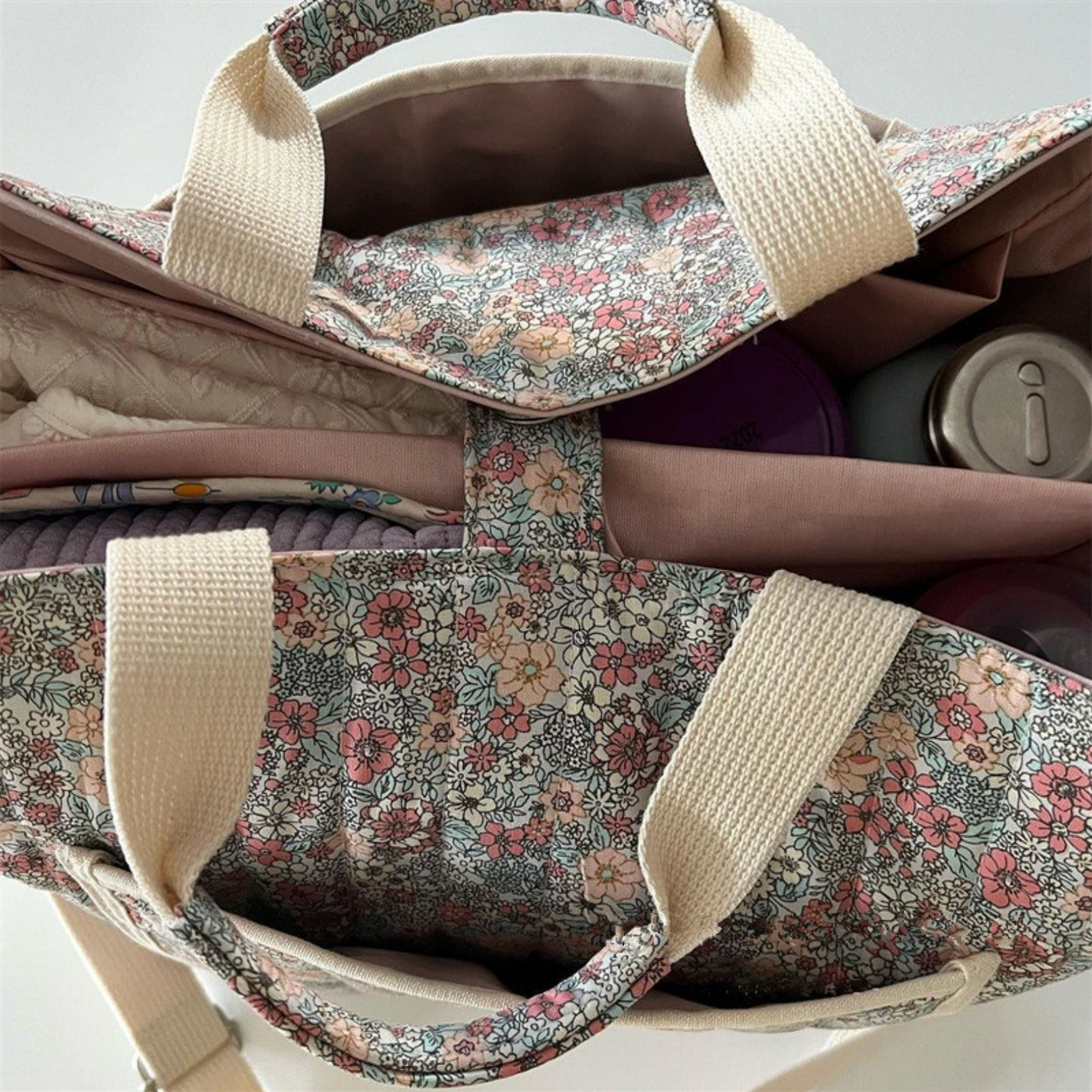 Flower Space Changing Bag Bunnito