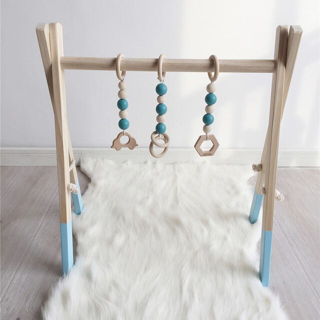 Nordic Wooden Baby Gym Bunnito