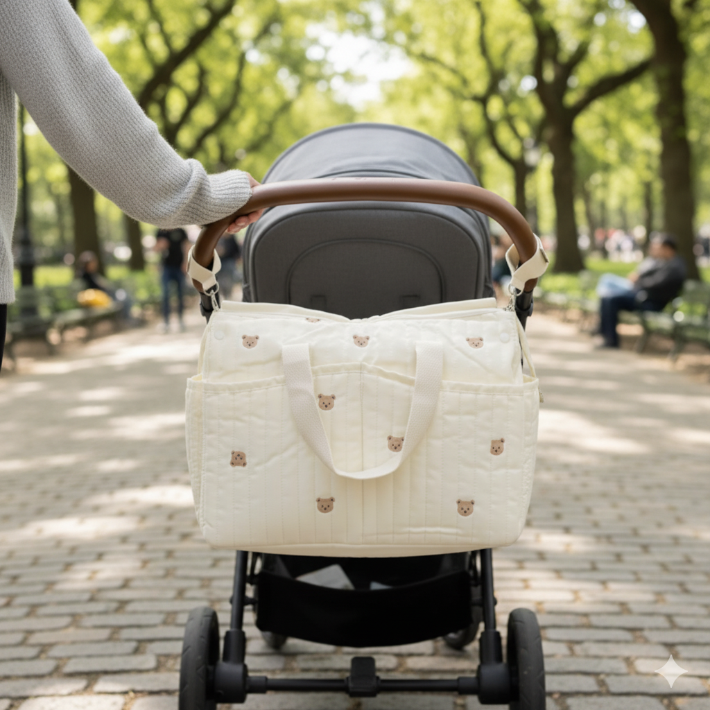 LUXE Mama Stroller Diaper Bag Bunnito