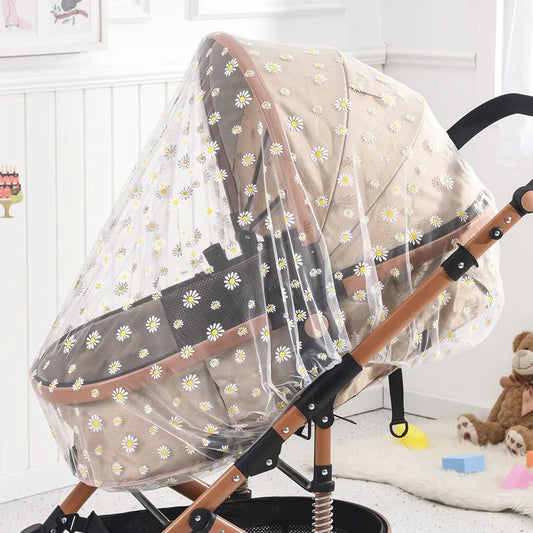 Universal Pram Net Baby Sunshades Mosquito Net Buggys Insect Net Fly Net Protection Cover for Stroller Pushchair Bunnito