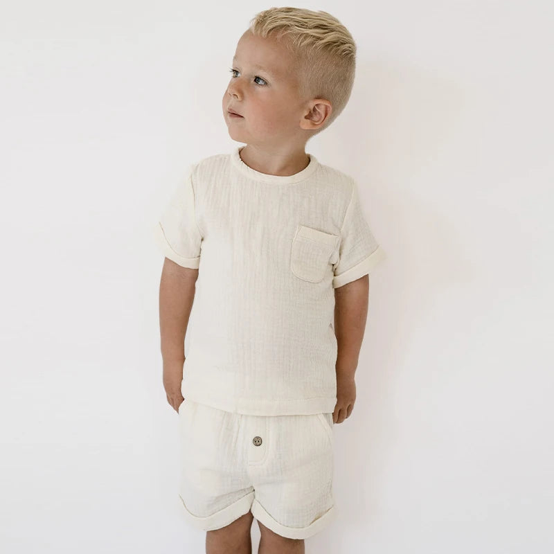 Muslin Boys Summer Set Bunnito