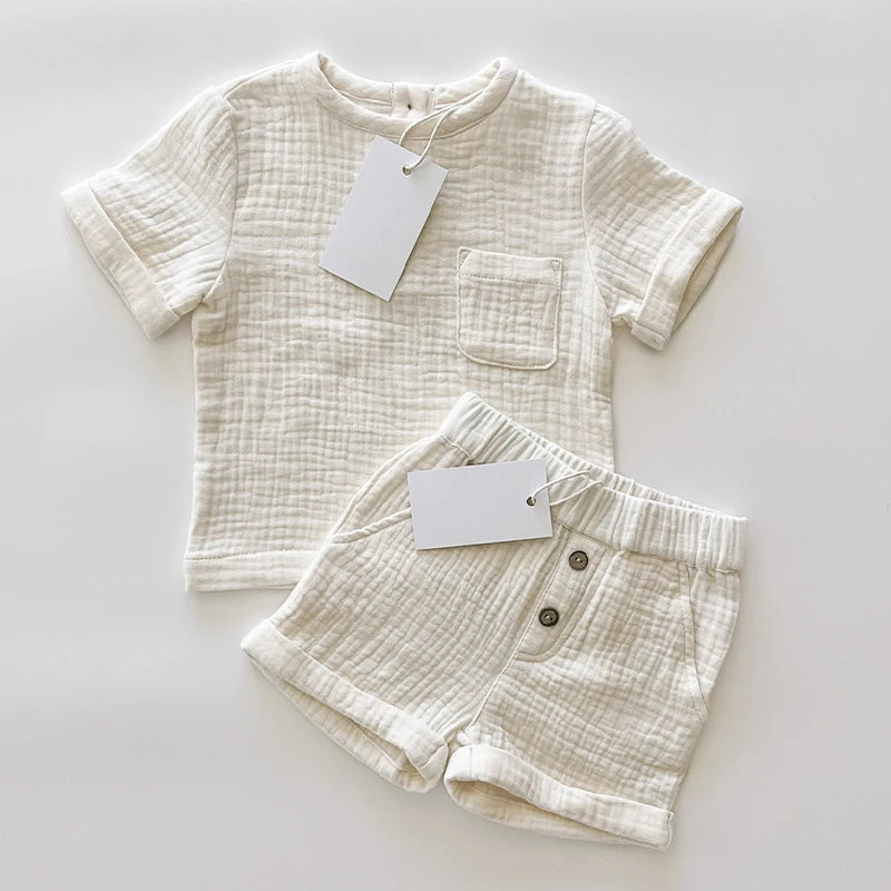 Muslin Boys Summer Set Bunnito