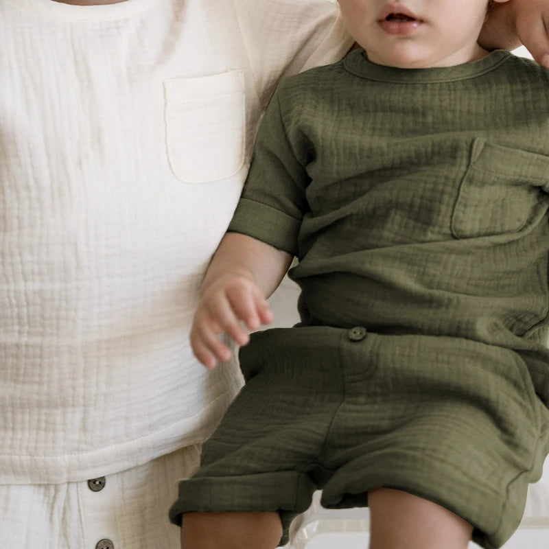 Muslin Boys Summer Set Bunnito