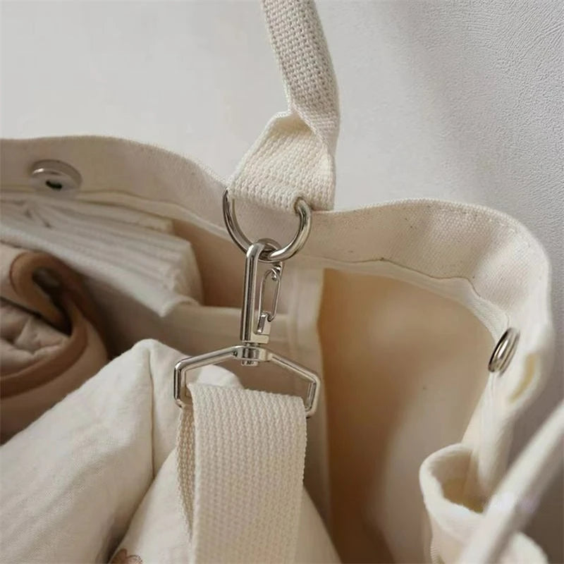 Large Mommy Bag for Stroller Mom Handbags Baby Diaper Bag Canvas Maternity Bag Hospital Travel  Maternity Packages Mother Kids Bunnito