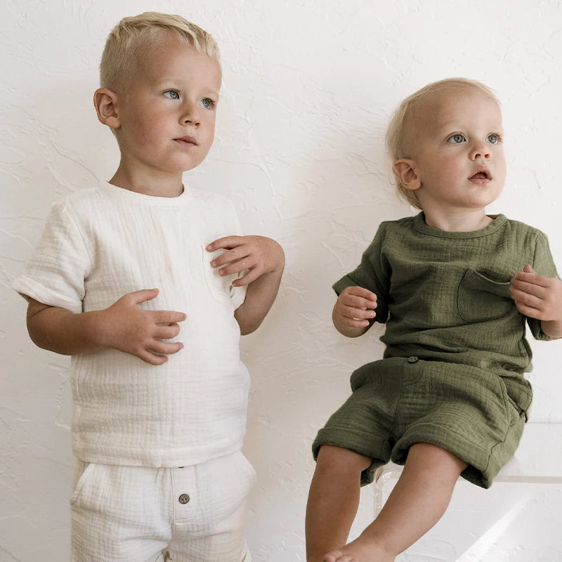 Muslin Boys Summer Set Bunnito