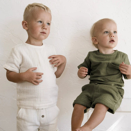 Muslin Boys Summer Set Bunnito