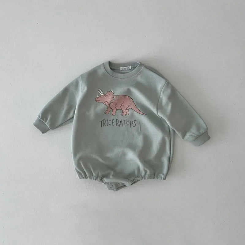 Dream Cream Dino Romper Bunnito