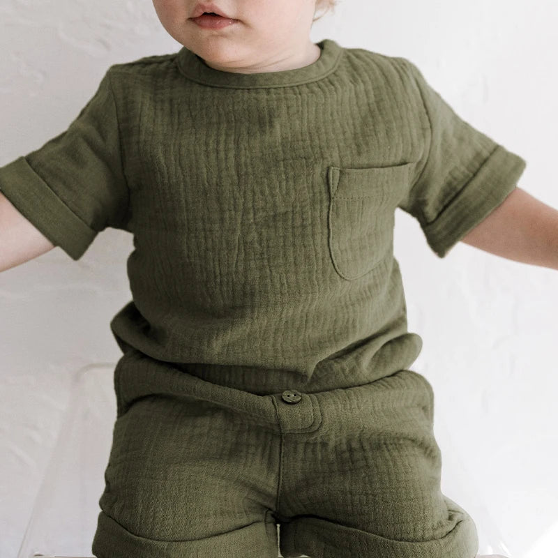 Muslin Boys Summer Set Bunnito
