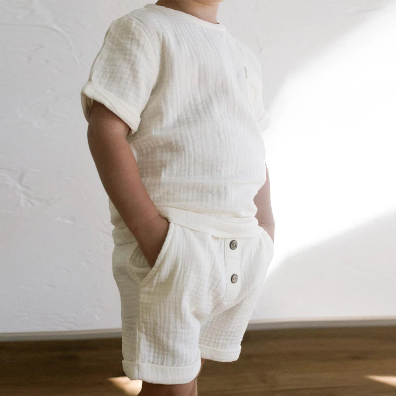 Muslin Boys Summer Set Bunnito