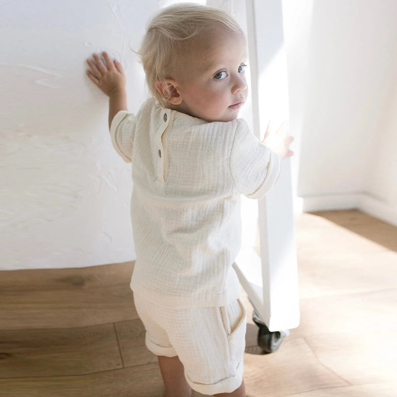 Muslin Boys Summer Set Bunnito
