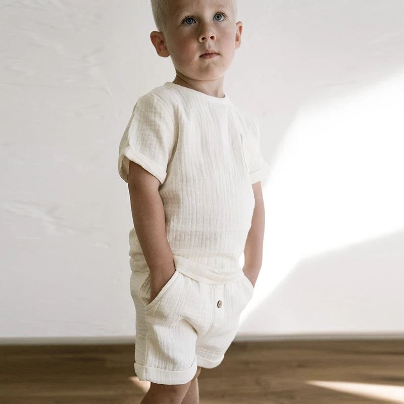 Muslin Boys Summer Set Bunnito