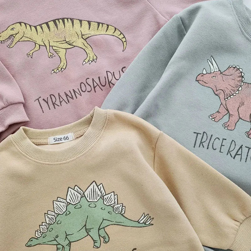 Dream Cream Dino Romper Bunnito