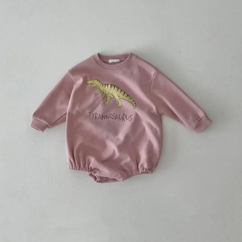 Dream Cream Dino Romper Bunnito