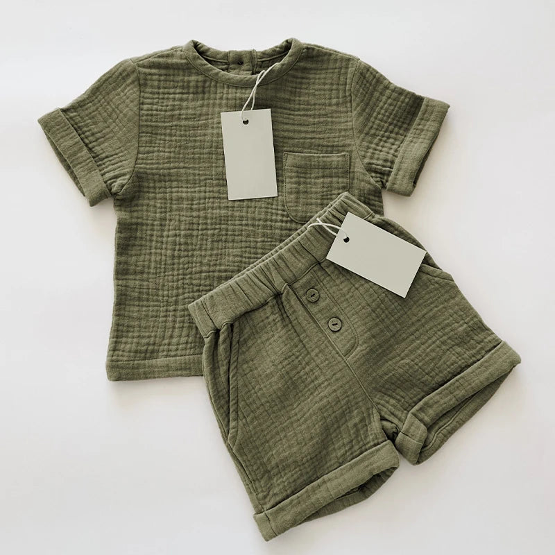 Muslin Boys Summer Set Bunnito