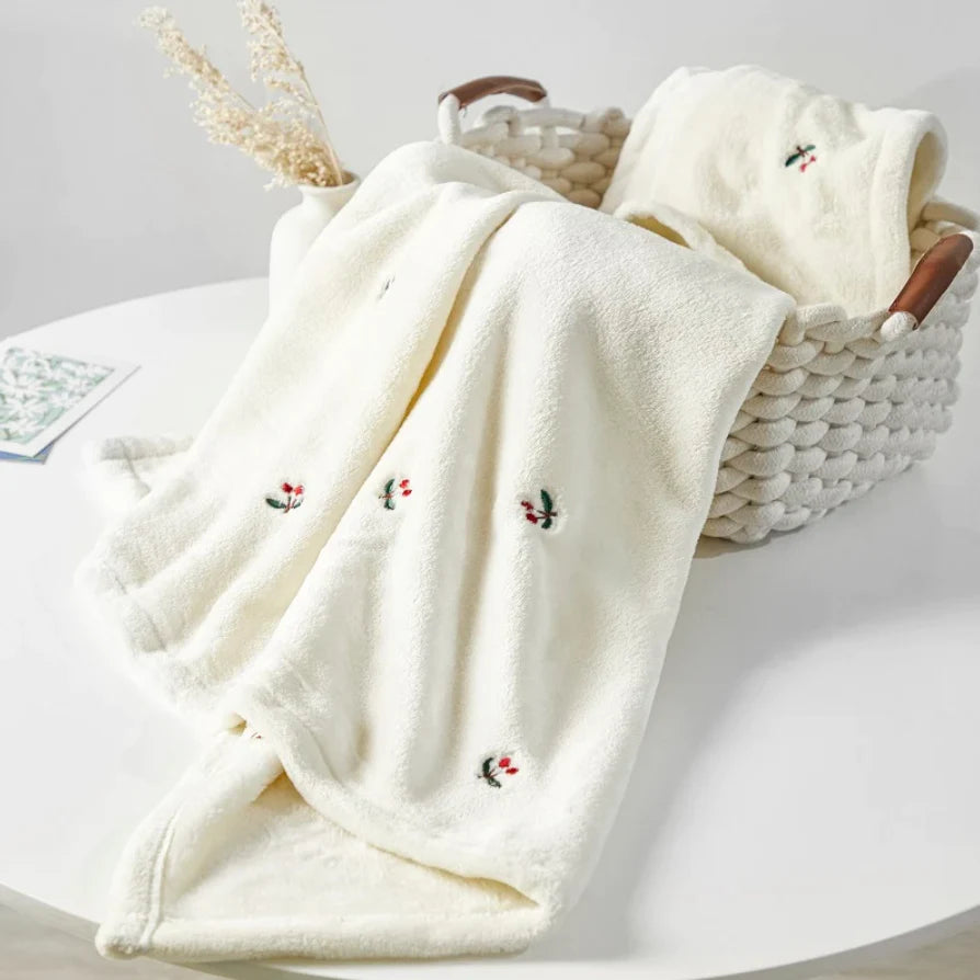 Luxe Faux Mink Blanket - Tulip Bunnito