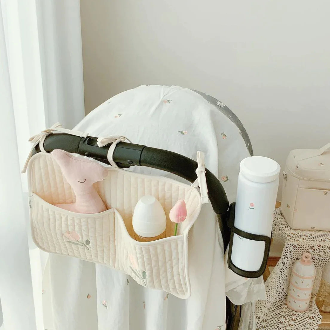 Baby Bed Storage Bag - Bear Bunnito