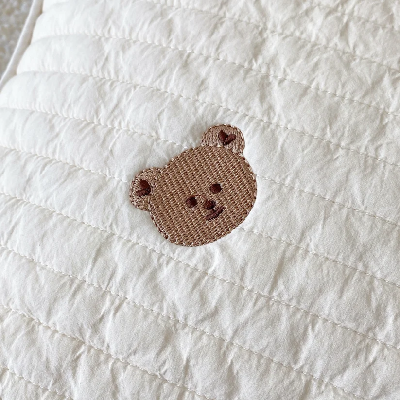 Quilted Nap Bed- Bear Bunnito
