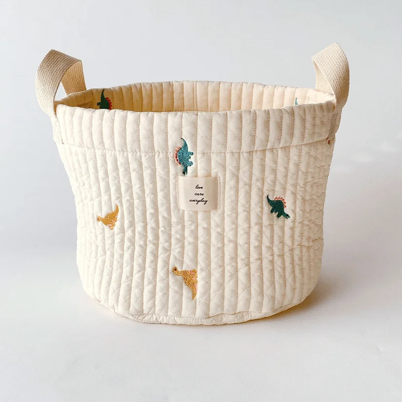 Luxe Toy Storage Basket - Maple Acorn Bunnito