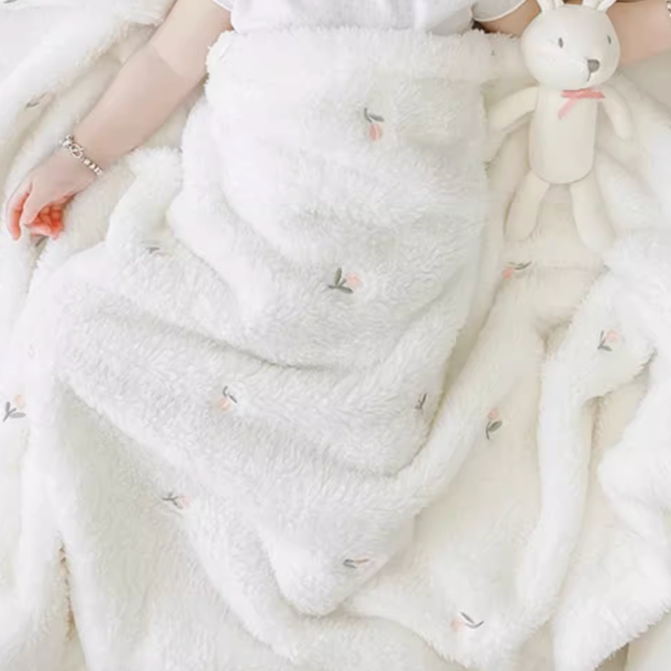 Luxe Faux Mink Blanket - Tulip Bunnito