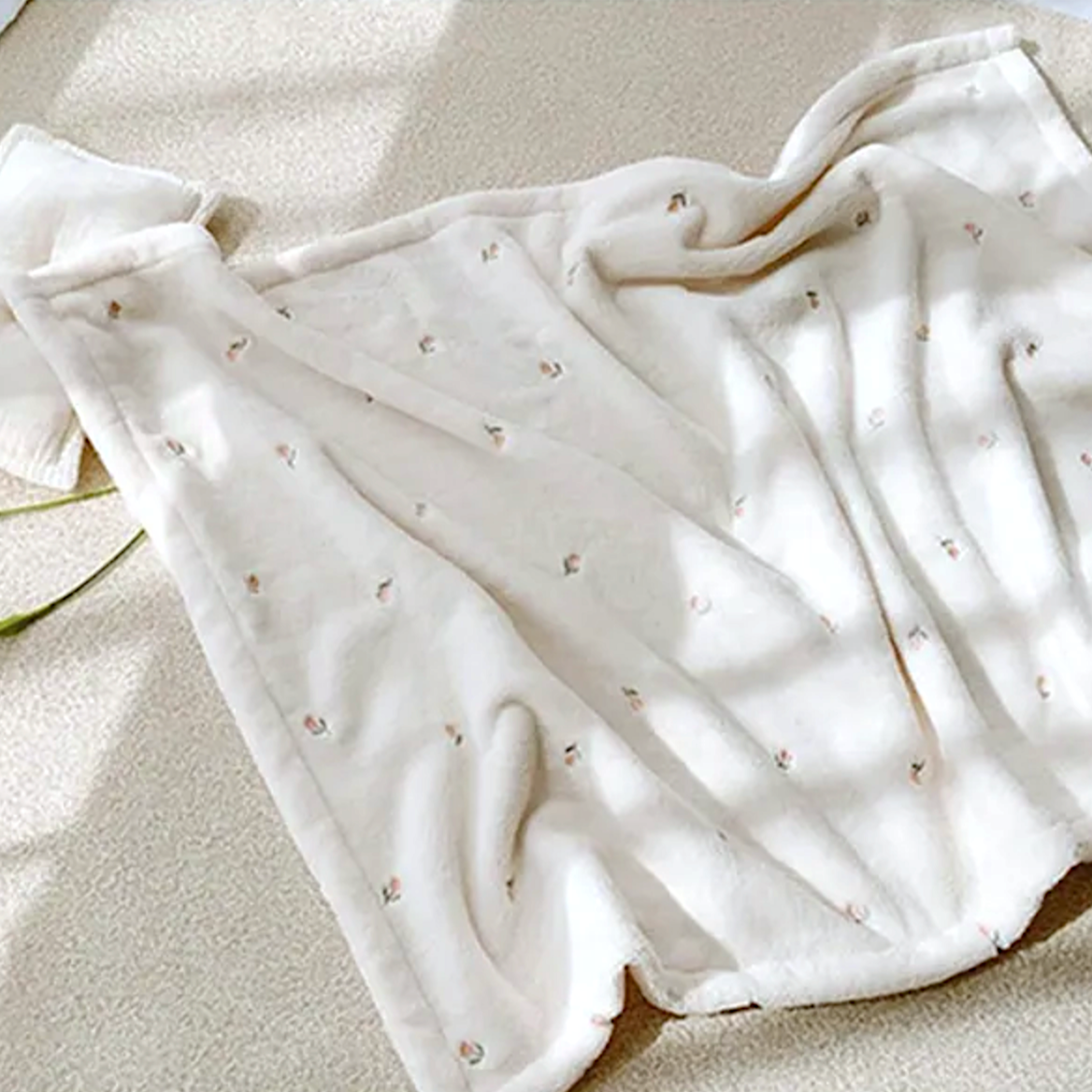Luxe Faux Mink Blanket - Tulip Bunnito