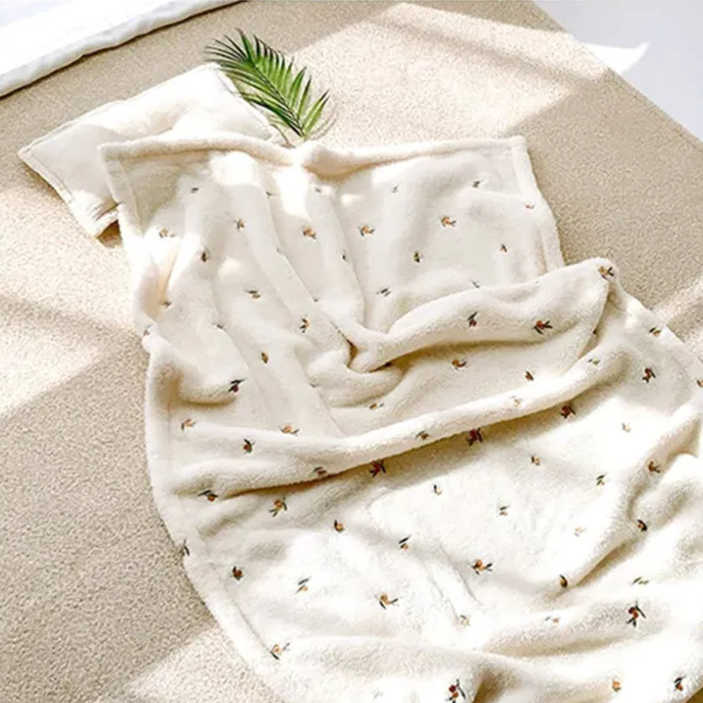 Luxe Faux Mink Blanket - Tulip Bunnito
