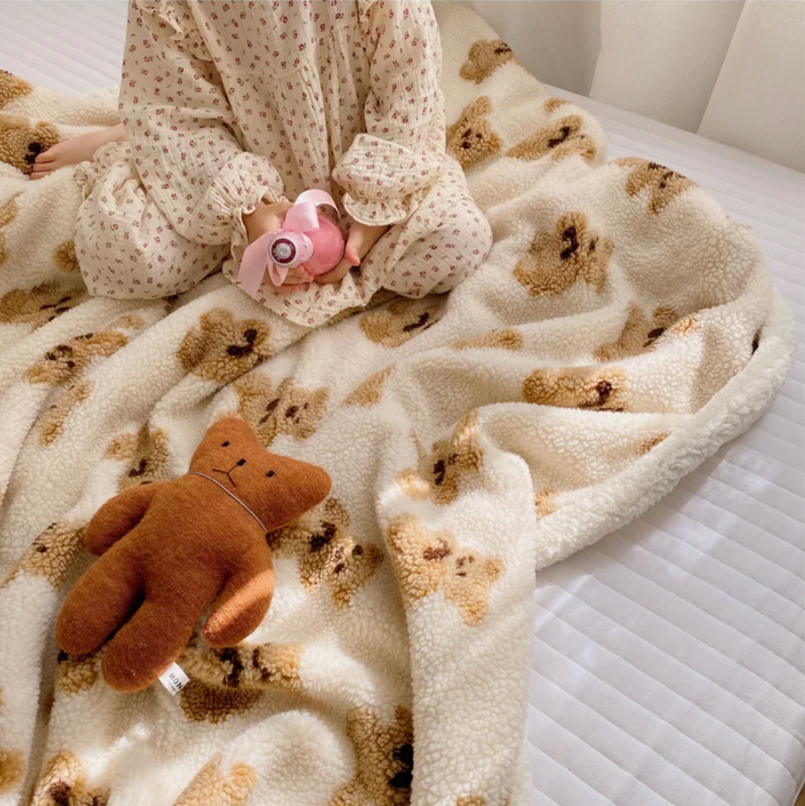 Teddy Bear Blanket Bunnito